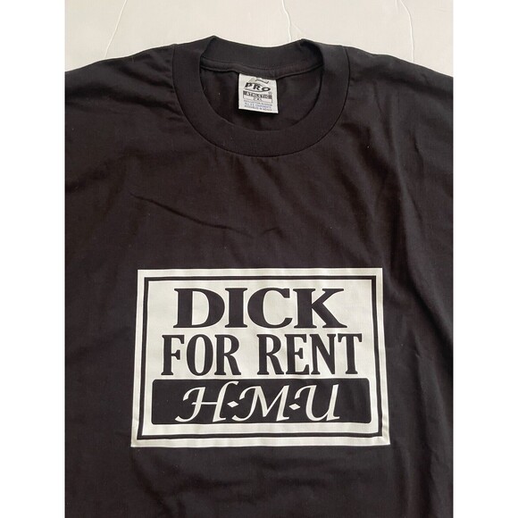 Funny D For Rent‎ HMU Black Shirt 2XL - Picture 7 of 8
